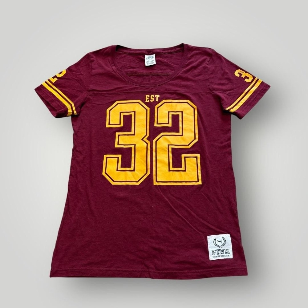 Washington‎ Redskins Shirt Womens Large NFL Football PINK Victoria's Secret